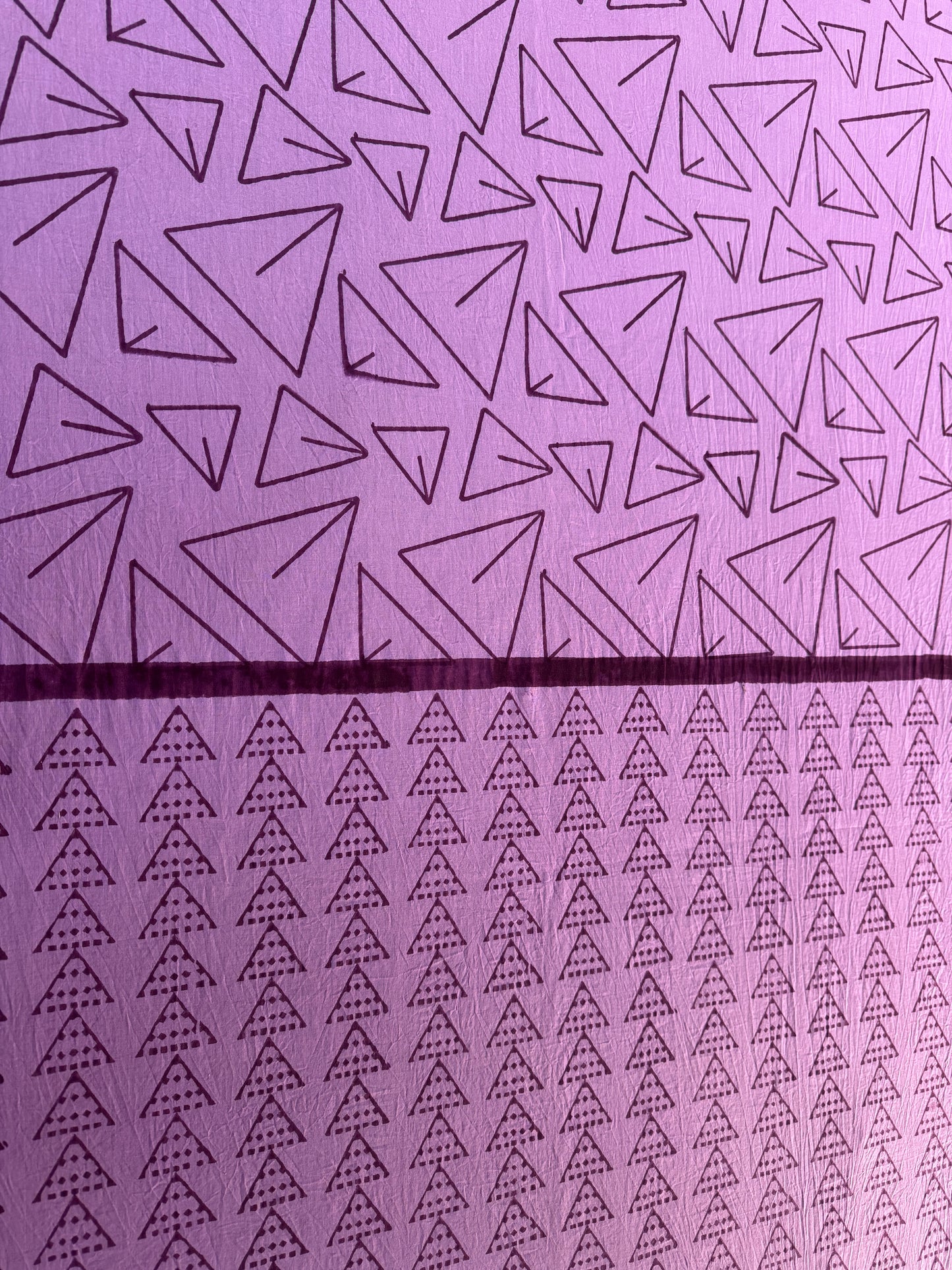 Handblock printed Cotton saree