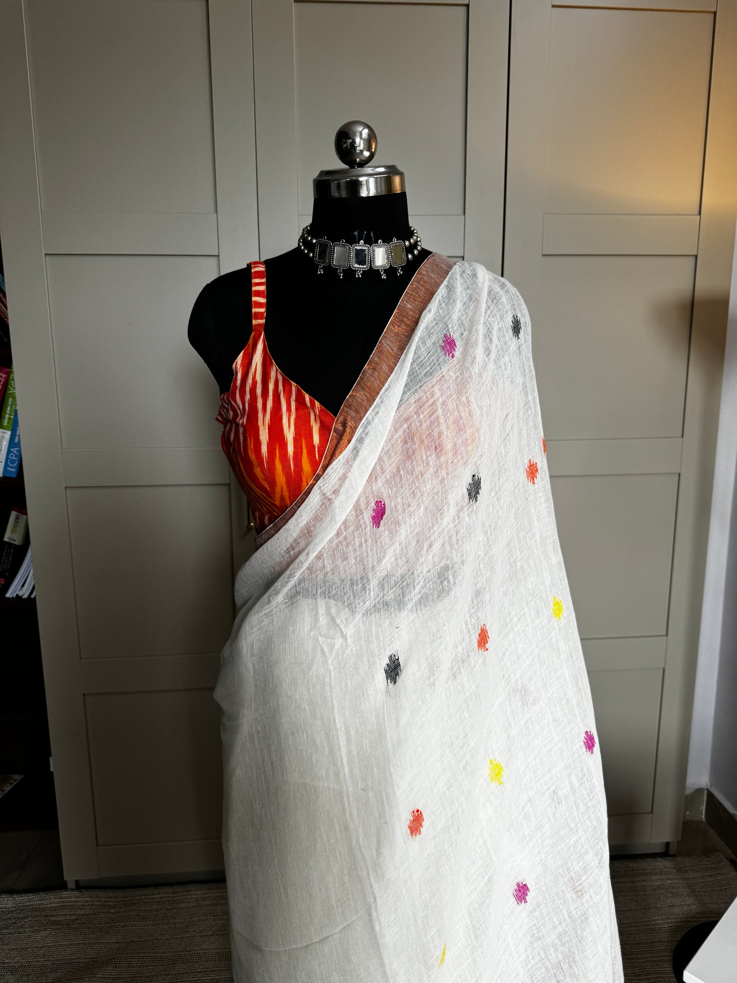 Handwoven Linen Jamdani