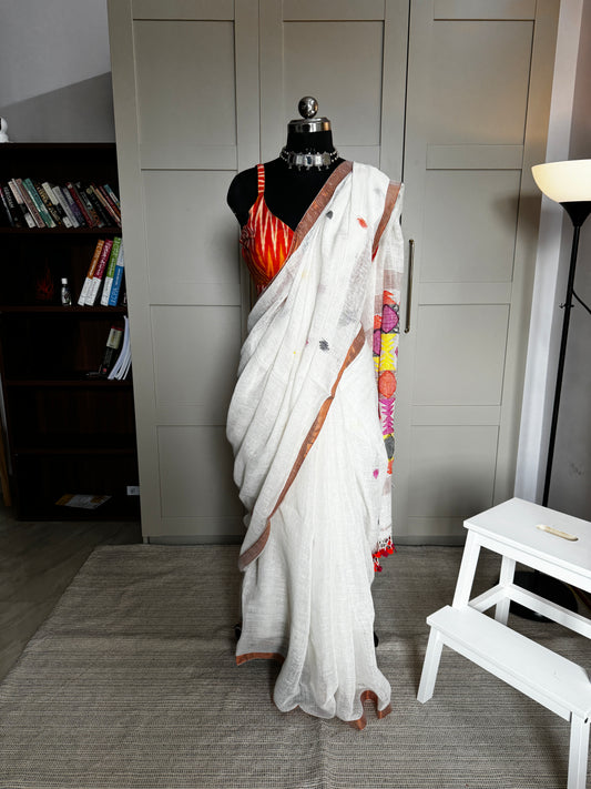 Handwoven Linen Jamdani